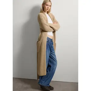 Oversize Cardigan aus Wolle und Alpaka für Damen Stefanel image-3