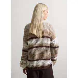 Pull Rundhalsausschnitt aus Jersey für Damen Stefanel image-3
