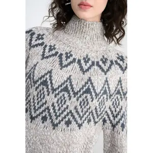 Pull mit Rundhalsausschnitt für Damen Stefanel image-6