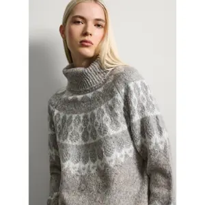 Women's stand-up collar sweater Stefanel image-0
