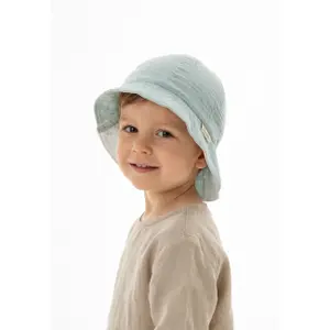 Reversible baby girl hat Sterntaler image-4