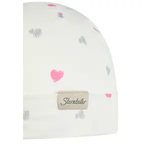 Bonnet fille Sterntaler Cœur image-3
