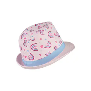 Strohhut Mädchen Sterntaler Arc-en-ciel image-1