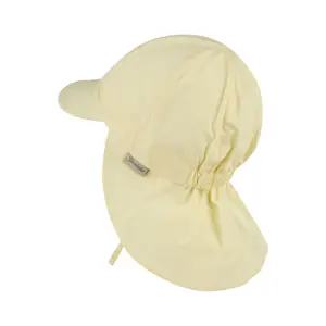 Solskyddskeps med nackskydd i UV-poplin för spädbarn Sterntaler unicolore image-2