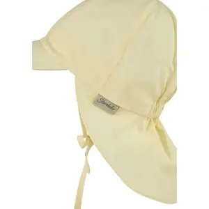 Solskyddskeps med nackskydd i UV-poplin för spädbarn Sterntaler unicolore image-3