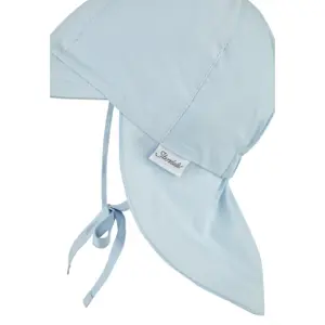 Solskyddskeps med nackskydd i UV-poplin för spädbarn Sterntaler unicolore image-3