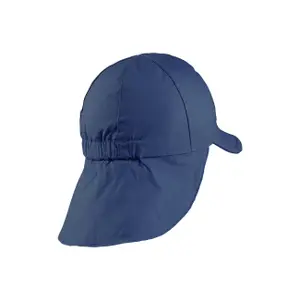 Solskyddskeps med nackskydd i UV-poplin för spädbarn Sterntaler unicolore image-1