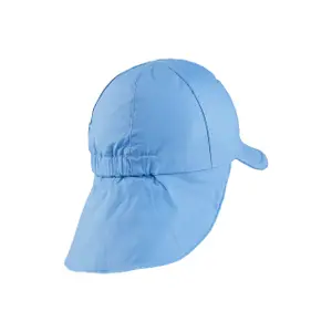 Solskyddskeps med nackskydd i UV-poplin för spädbarn Sterntaler unicolore image-1