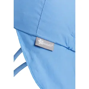 Solskyddskeps med nackskydd i UV-poplin för spädbarn Sterntaler unicolore image-3