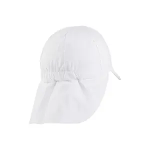 Solskyddskeps med nackskydd i UV-poplin för spädbarn Sterntaler unicolore image-1