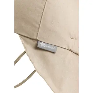 Solskyddskeps med nackskydd i UV-poplin för spädbarn Sterntaler unicolore image-3