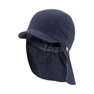 Kinder baseballpet met nekbescherming Sterntaler unicolore image-0