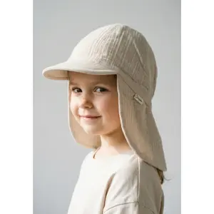 Kids' baseball cap with neck cover and UV protection Sterntaler image-3