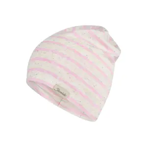 Czapka pasiasta w kropki dla dziewczynki Sterntaler