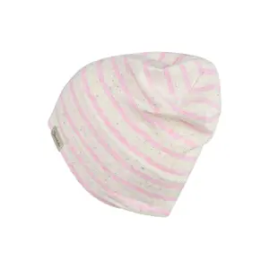 Czapka pasiasta w kropki dla dziewczynki Sterntaler image-2