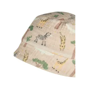 Reversible hat for baby boy Sterntaler Safari image-4