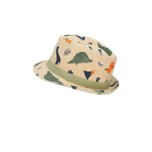 Baby boy straw hat Sterntaler Dinosaures image-1