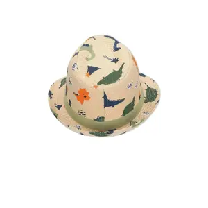Baby boy straw hat Sterntaler Dinosaures image-3