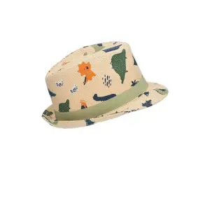 Baby boy straw hat Sterntaler Dinosaures image-4