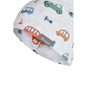 Baby boy vehicle print hat Sterntaler image-3