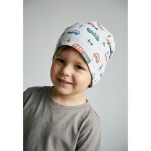 Baby boy vehicle print hat Sterntaler image-4