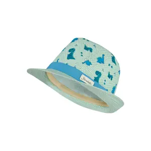 Baby boy straw hat Sterntaler Dino image-0