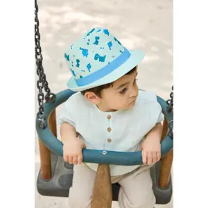 Baby boy straw hat Sterntaler Dino image-3