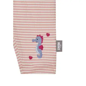 Girls' seahorse patterned leggings Sterntaler image-2