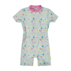 Schwimmanzug mit Muschel-Muster für Mädchen Babys Sterntaler image-0