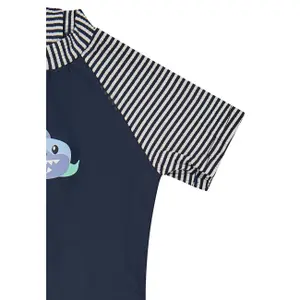 Børnesvømmeheldragt med havmonster mønster Sterntaler image-4