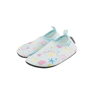 Badehætte med muslingemønster til baby piger Sterntaler