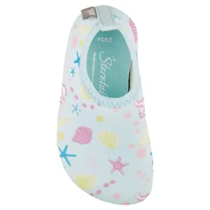 Sandaletter til vand med muslingemønster til piger Sterntaler image-4