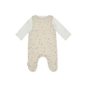 Spielanzug und Langarmbody mit Pfotenmotiv für Baby-Junge Sterntaler image-1