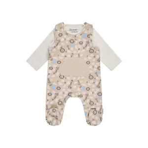Schlafanzug und Langarmbody mit Safari-Motiv für Babyjungen Sterntaler image-0