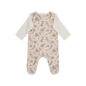 Schlafanzug und Langarmbody mit Safari-Motiv für Babyjungen Sterntaler image-1