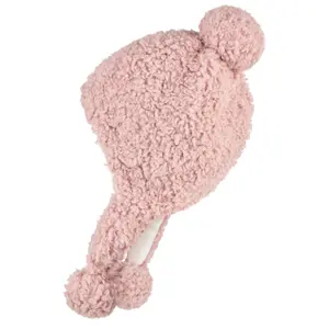 Inca plush hat with pom poms for girls Sterntaler image-2