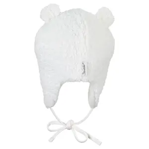 Dívčí čepice s hroším plyšovým vzorem Sterntaler image-1