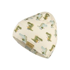 Bonnet doux bébé garçon Sterntaler Dinosaur image-0