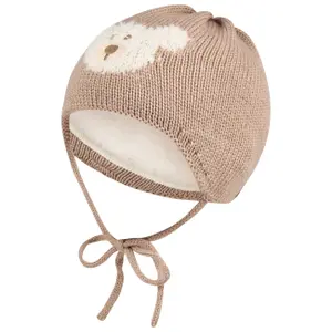 Gorro de lana con diseño de oso bebé Sterntaler image-0