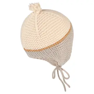 Σκουφί από μάλλινο υλικό με αυτιά μωρού Sterntaler image-1