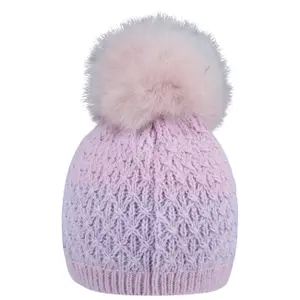 Pletená čepice s bambulí pro dívky Sterntaler image-1