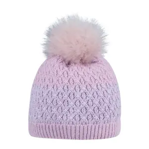 Pletená čepice s bambulí pro dívky Sterntaler image-3