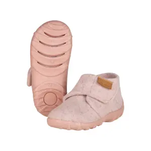 Baby girl's wool felt slippers Sterntaler image-4