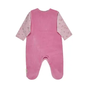 Babystrampler und Langarmbody mit Hasenmuster für Mädchen Sterntaler image-1