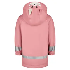 Girls' lined waterproof jacket Sterntaler Lapin image-1