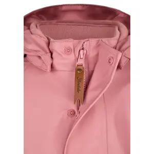 Girls' lined waterproof jacket Sterntaler Lapin image-2