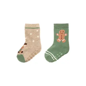 Κάλτσες μωρού Sterntaler ABS Christmas (x2) image-0