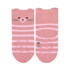 Socks with baby girl cat pattern Sterntaler (x2) image-3