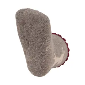 Baby girl socks Sterntaler ABS Crawling Fawn (x2) image-3