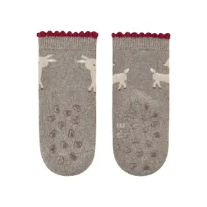 Baby girl socks Sterntaler ABS Crawling Fawn (x2) image-2